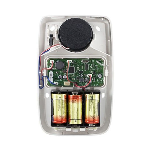 kablosuz harici flasorlu siren kirmizi sr230 red 3